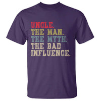 Retro Uncle T Shirt Best Funny Uncle Fathers Day