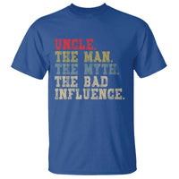Retro Uncle T Shirt Best Funny Uncle Fathers Day