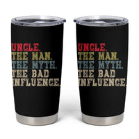 Retro Uncle Tumbler Cup Best Funny Uncle Fathers Day