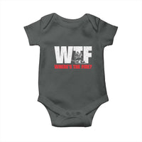 WTF Wheres The Fire Baby Onesie Funny Fireman Firefighter - Wonder Print Shop