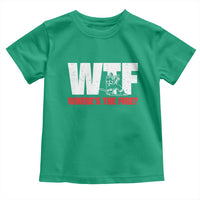 WTF Wheres The Fire Toddler T Shirt Funny Fireman Firefighter - Wonder Print Shop