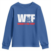WTF Wheres The Fire Youth Sweatshirt Funny Fireman Firefighter - Wonder Print Shop