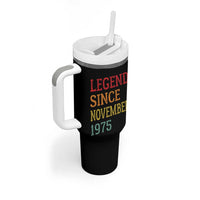 Legend Since November 1975 Tumbler With Handle Vintage Retro 50th Birthday Gifts - Wonder Print Shop