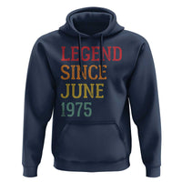 Legend Since June 1975 Hoodie Vintage Retro 50th Birthday Gifts