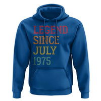 Legend Since July 1975 Hoodie Vintage Retro 50th Birthday Gifts