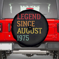 Legend Since August 1975 Spare Tire Cover Vintage Retro 50th Birthday Gifts