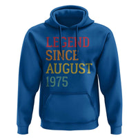 Legend Since August 1975 Hoodie Vintage Retro 50th Birthday Gifts
