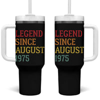 Legend Since August 1975 Tumbler With Handle Vintage Retro 50th Birthday Gifts