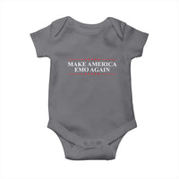 Make America Emo Again Baby Onesie Funny Goth Gothic US - Wonder Print Shop