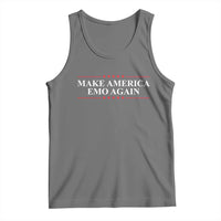 Make America Emo Again Tank Top Funny Goth Gothic US - Wonder Print Shop
