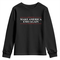 Make America Emo Again Youth Sweatshirt Funny Goth Gothic US - Wonder Print Shop