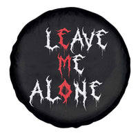 Leave me Alone Emo Spare Tire Cover Aesthetic Goth Scene Alternative Music - Wonder Print Shop