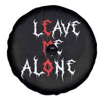Leave me Alone Emo Spare Tire Cover Aesthetic Goth Scene Alternative Music - Wonder Print Shop