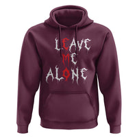 Leave me Alone Emo Hoodie Aesthetic Goth Scene Alternative Music - Wonder Print Shop