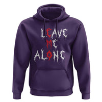 Leave me Alone Emo Hoodie Aesthetic Goth Scene Alternative Music - Wonder Print Shop
