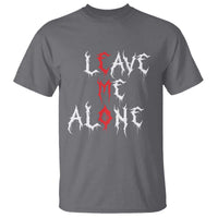 Leave me Alone Emo T Shirt Aesthetic Goth Scene Alternative Music - Wonder Print Shop