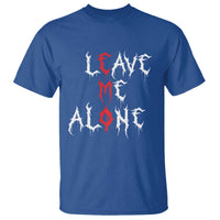 Leave me Alone Emo T Shirt Aesthetic Goth Scene Alternative Music - Wonder Print Shop