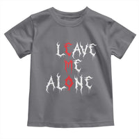 Leave me Alone Emo Toddler T Shirt Aesthetic Goth Scene Alternative Music - Wonder Print Shop