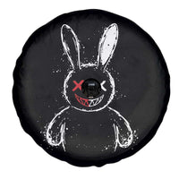 Creepy Cute Bunny Spare Tire Cover Rabbit Alt Goth Grunge Horror Aesthetic - Wonder Print Shop