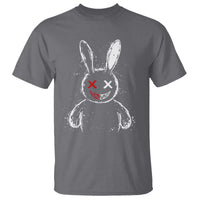 Creepy Cute Bunny T Shirt Rabbit Alt Goth Grunge Horror Aesthetic - Wonder Print Shop