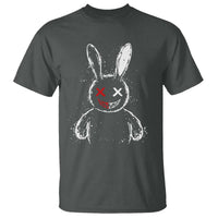 Creepy Cute Bunny T Shirt Rabbit Alt Goth Grunge Horror Aesthetic - Wonder Print Shop