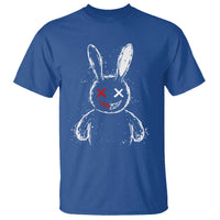 Creepy Cute Bunny T Shirt Rabbit Alt Goth Grunge Horror Aesthetic - Wonder Print Shop