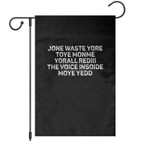 Funny Lyrics Garden Flag Jone Waste Yore Toye Toye Monme Yorall Rediii
