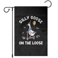 Funny Silly Goose Garden Flag Goose On The Loose Animal Humor