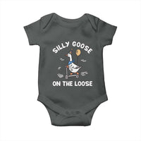 Funny Silly Goose Baby Onesie Goose On The Loose Animal Humor