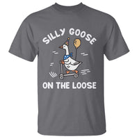 Funny Silly Goose T Shirt Goose On The Loose Animal Humor