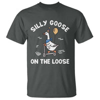 Funny Silly Goose T Shirt Goose On The Loose Animal Humor