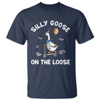 Funny Silly Goose T Shirt Goose On The Loose Animal Humor