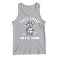 Funny Silly Goose Tank Top Goose On The Loose Animal Humor