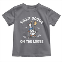 Funny Silly Goose Toddler T Shirt Goose On The Loose Animal Humor