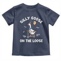 Funny Silly Goose Toddler T Shirt Goose On The Loose Animal Humor