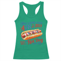 You Look Like 4th of July Hot Dog Racerback Tank Top Funny Patriotic Food Meme - Wonder Print Shop