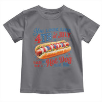 You Look Like 4th of July Hot Dog Toddler T Shirt Funny Patriotic Food Meme - Wonder Print Shop