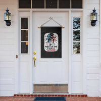 Party In USA Girls 4th of July Garden Flag Messy Bun USA - Wonder Print Shop