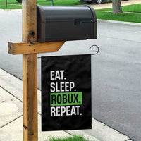Eat Sleep Roblox Repeat Garden Flag Funny Video Game Lovers Gamers