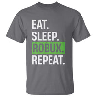 Eat Sleep Roblox Repeat T Shirt Funny Video Game Lovers Gamers