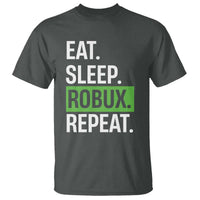 Eat Sleep Roblox Repeat T Shirt Funny Video Game Lovers Gamers
