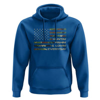 Hunting Fishing Loving Hoodie Hunter Fisher Camo American Flag
