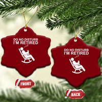 Retirement Gifts For Men Ceramic Ornament Do Not Disturb Im Retired