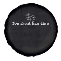 Funny Its About Bam Time Mahjong Players Spare Tire Cover