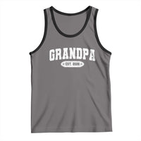 Grandpa Est 2026 Tank Top Promoted To Grandpa Paternity Fathers Day - Wonder Print Shop