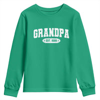 Grandpa Est 2026 Youth Sweatshirt Promoted To Grandpa Paternity Fathers Day - Wonder Print Shop