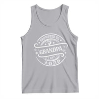 Promoted To Grandpa Est. 2026 Tank Top Grandparents Baby Announcement Fathers Day - Wonder Print Shop