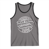 Promoted To Grandpa Est. 2026 Tank Top Grandparents Baby Announcement Fathers Day - Wonder Print Shop