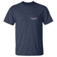 Grandpa Est 2026 T Shirt Logo Promoted To Grandpa Paternity Fathers Day - Wonder Print Shop