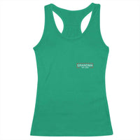 Grandma Est 2026 Racerback Tank Top First Mothers Day Grandparents Baby Announcement